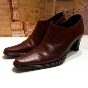 PIKOLINOS Spanish Genuine Leather Red Brown Ankle Boots (US 9 / EU 39)
